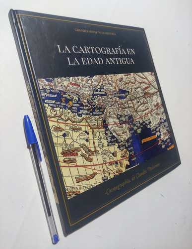 Cartografía En La Edad Antigua. Ptolomeo. Mapa Desplegable (Reacondicionado)