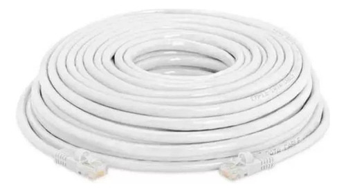 Cable Red Ethertnet 10 Metros Rj45 Utp Categoria 6 Color Bla