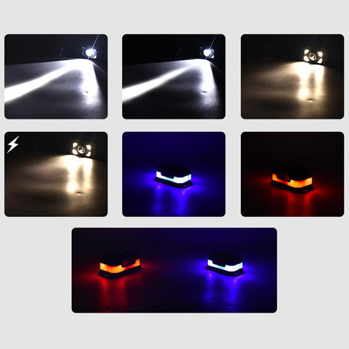 2 Linterna Frontal Led Usb Brillante, Linterna Frontal