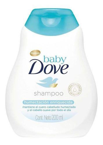 Shampoo Dove Baby H. Enriquesida 200ml - Bebés Y Niños