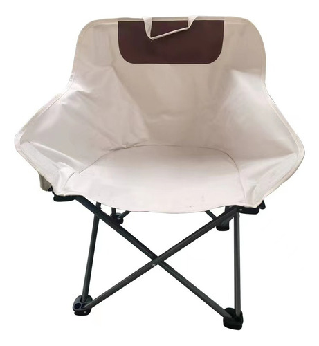 Silla Para Playa Alberca Camping Y Pesca Plegable Portatil Color Blanco