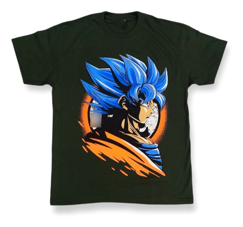 Camiseta Estampada Niño Anime Dragon Ball Goku 