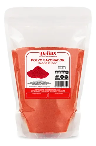 comprar Sazonador Saborizante Tipo Takis Fuego En Polvo 500gr Deliux