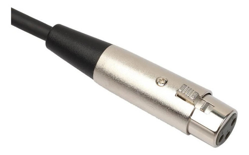 Micrófono Multimedia Conexión Xlr + Jack 6.3mm 4.5m Dm24k