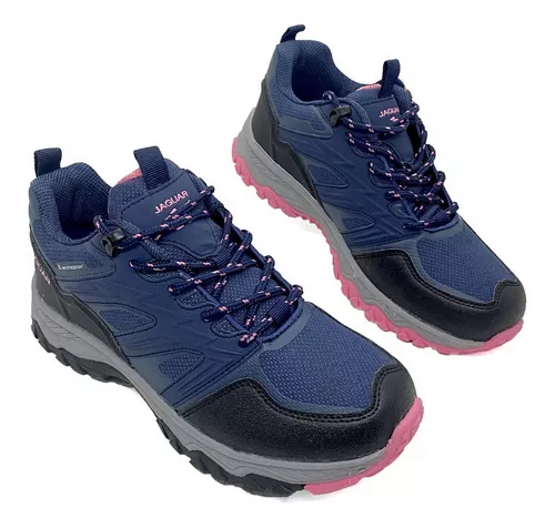 Zapatillas Jaguar Trekking Mujer Outdoor Montaña Reforzada