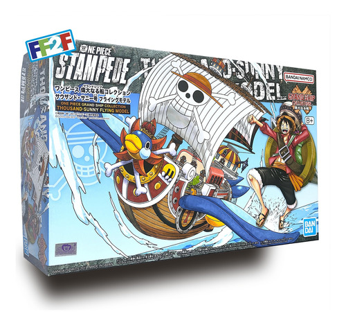 Thousand-sunny Flying Model Grand Ship Collection Bandai (Usado)