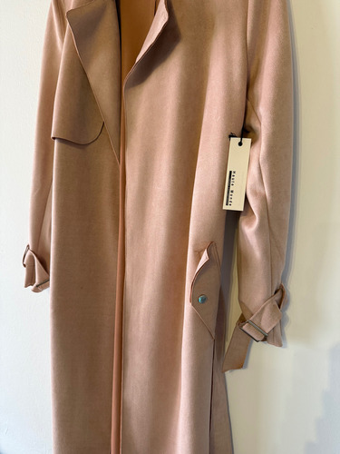 Saco Terciopelo Sintético / Haute Monde Mujer Rosa Talle M
