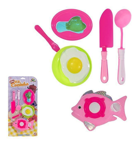 Kit Cozinha Brinquedo Infantil Panelinha Comidinha Fogão