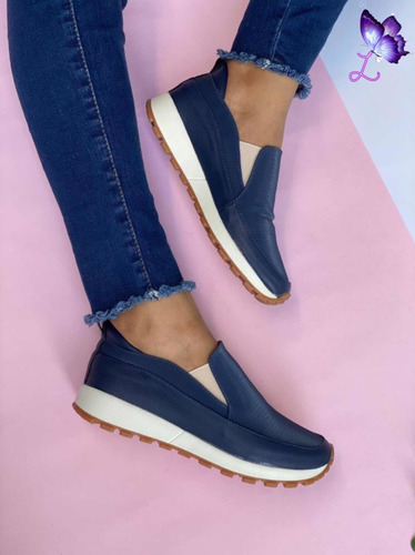 Mocasín Para Dama Calzado Casual Zapato Bajito Dama