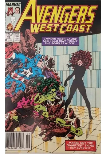 Revista Comic Avengers West Coast 48