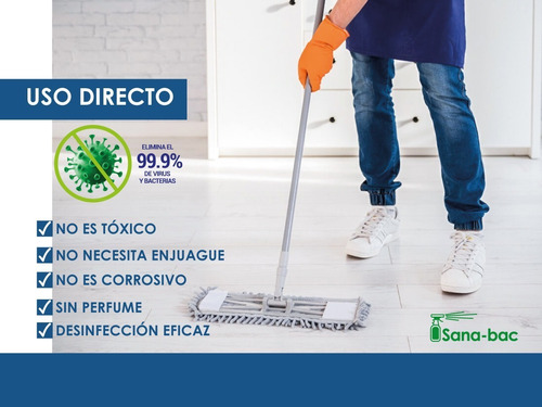 Imagen 3 de 5 de Amonio Cuaternario Desinfectante Máxima Concentración 10l