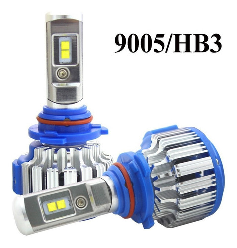 Par Ampolletas Turbo Led 9005 Hb3 8000 Lumenes
