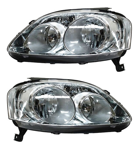 Set 2 Faros Volkswagen Crossfox 07_09 Generica