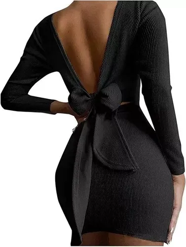 Vestido con moño atras new arrivals