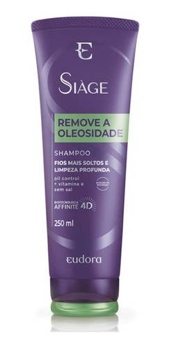 Shampoo Siàge Remove A Oleosidade 250ml - Eudora