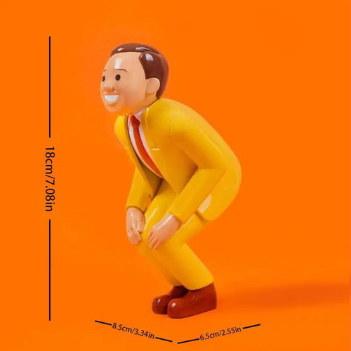 Estatua De Personaje Divertido, Adorno De Escritorio De