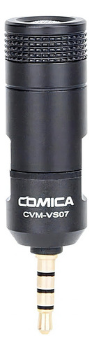 Microfone Para Celular E Câmera Cômica Cvm-vs07c Cor Preto
