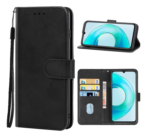 Funda De Cuero For Wiko T3