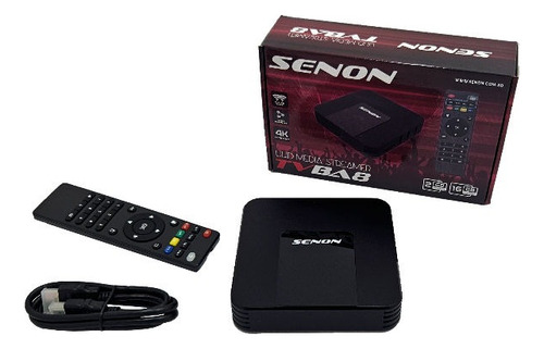 Android Tv Box 2 Gb De Ram + 16 Gb De Memoria Interna Tvba8 Negro Estándar