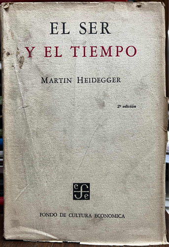 El Ser Y El Tiempo - Martin Heidegger