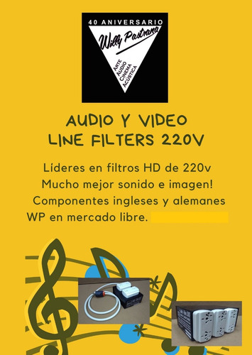 Acondicionador Filtro De Linea 220v 1000watts. Garantia Wp.