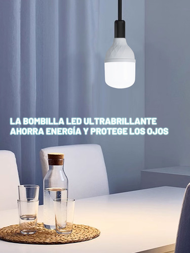 100 Pack Foco De Alta Potencia 10w Luz Fría Led 6500k E27 Blanco Frío
