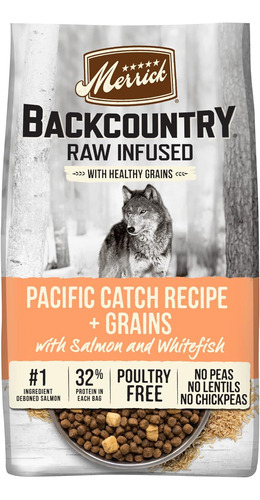 Alimento Seco Para Perros Con Infusion Cruda Pacific Catch C