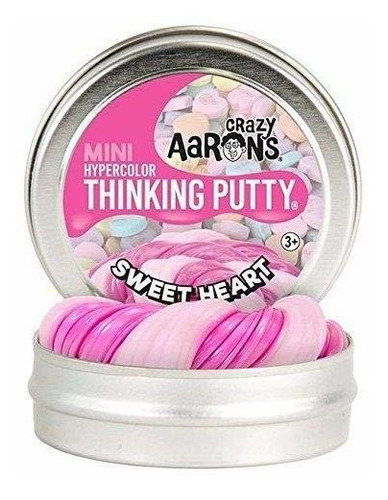 Dulce Corazón De Thinking Putty 2 Mini Lata De Thinking Putt