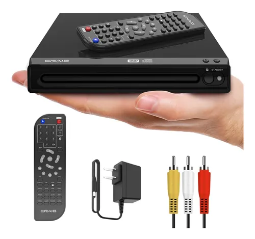 Reproductor De Dvd Craig Cvd512a Compact Con Control Remoto