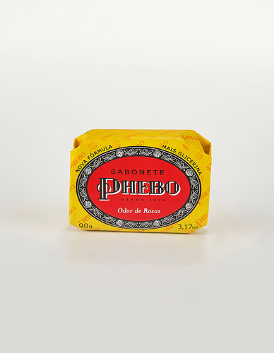 Sabonete Glicerina Phebo Granado Preto Rosas 90g - 08 Un