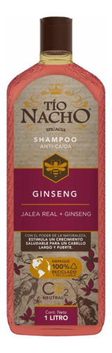 Shampoo Tío Nacho Anti Caída Ginseng 1 L