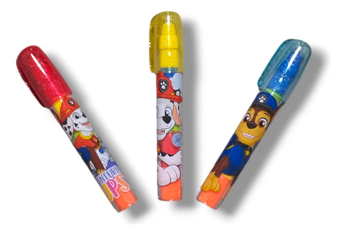 24gomas Push En Forma De Pluma Paw Patrol Diseños Diferentes