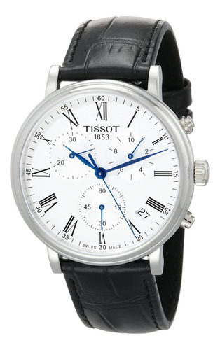 Tissot Carson - Reloj De Cuarzo Suizo Con Caja De Acero Ino