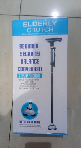 Imagen 9 de 10 de Baston Plegable Con Luz Led