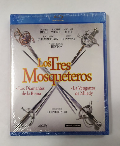 Blu Ray Los 3 Mosqueteros R Lester R Welch C Heston 