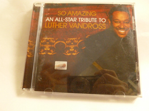 Cd So Amazing An All-star Tribute To Luther Vandross Tribu 