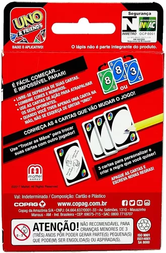 Uno Jogo Original - Copag 98190