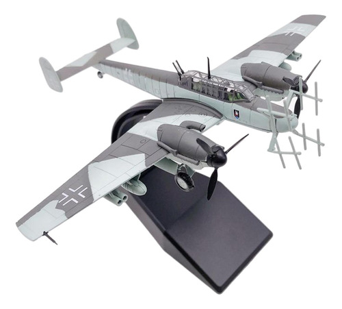 Night Version Bf-110 Fighter Modelo Simulación Ornamento