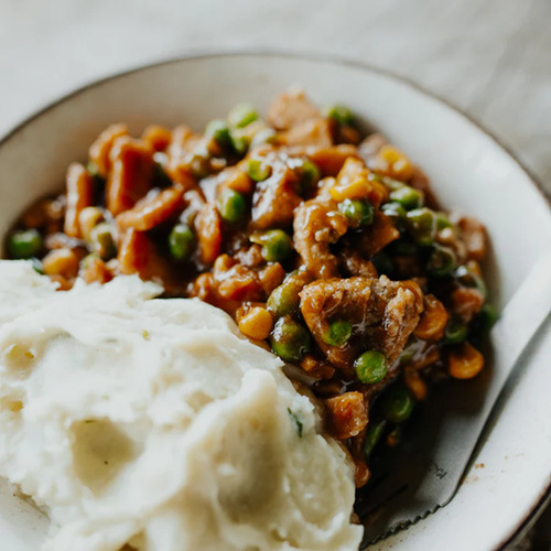 Comida Liofilizada Pollo Asado Con Puré De Papas 175 Gr