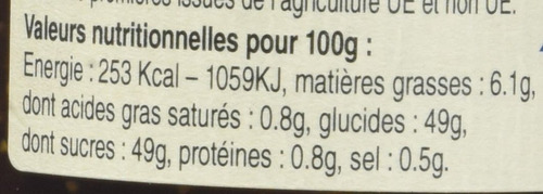 Mermeladas Francesas Surtidas Les Comtes De Provence 4piezas