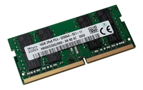 Imagem 1 de 1 de Memoria Notebook 16gb Pc4-3200 (dell)