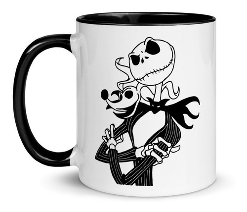 Extraño Mundo De Jack Tim Burton Taza Sublimada 11 Oz 1 Pza