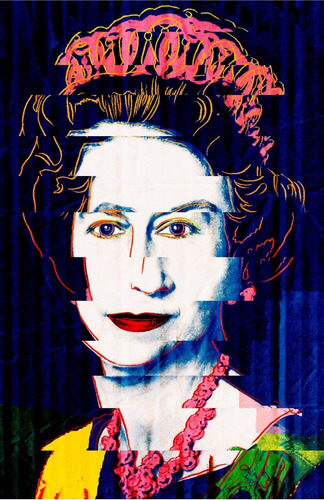 Glitched Queen Arte Único Edición Limitada X Alberto Fumora 