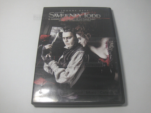 Sweeney Todd El Barbero Demoniaco De La Calle Fleet Dvd