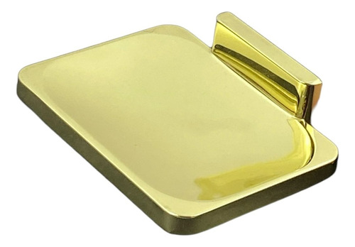 Jabonera De Baño Bronce Dorado Para Amurar Inoxidable