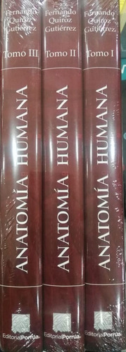 Anatomia Humana 3 Vol. - Fernando Quiroz Gutierrez Meses Sin