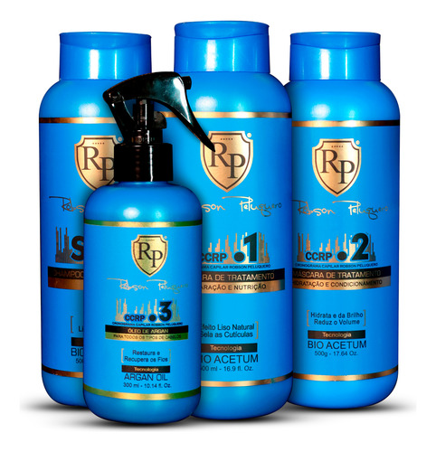 Ccrp Robson Peluquero Rp 4 Passos Ganhe Brinde Kit Home Care