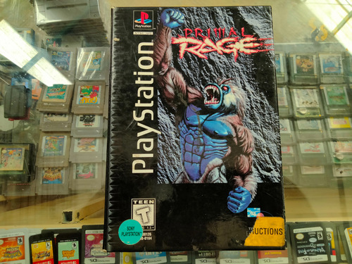 Primal Rage Playstation Solo Caja