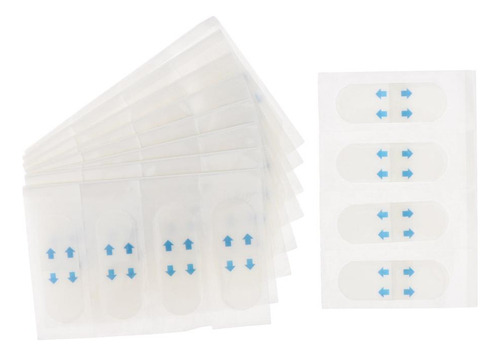 D Cinta De Estiramiento Facial Invisible 80pcs