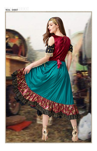 Actuación Traje De Flamenca Traje De Escenario Adivina